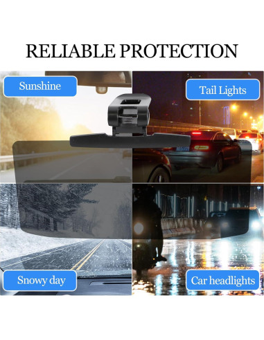 Extensor de Visera Solar Hbxdeco 32x14.4 cm Ajustable UV