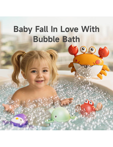 Juguete de baño TUMAMA con burbujas y música para bebés