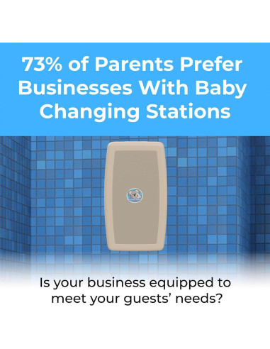 Estación de Cambio de Bebés Koala Kare KB301-00 Beige