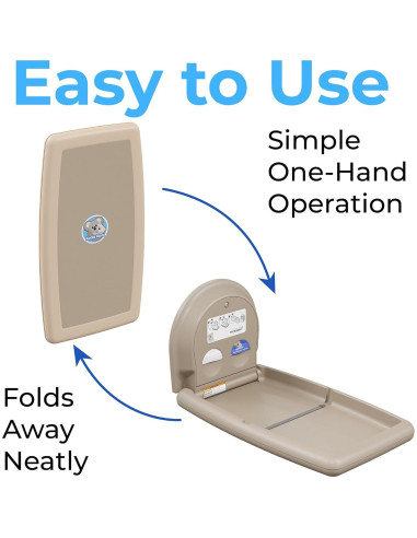 Estación de Cambio de Bebés Koala Kare KB301-00 Beige