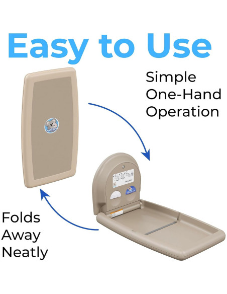 Estación de Cambio de Bebés Koala Kare KB301-00 Beige