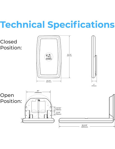 Estación de Cambio de Bebés Koala Kare KB301-00 Beige