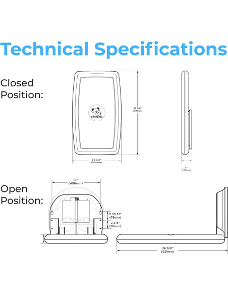 Estación de Cambio de Bebés Koala Kare KB301-00 Beige