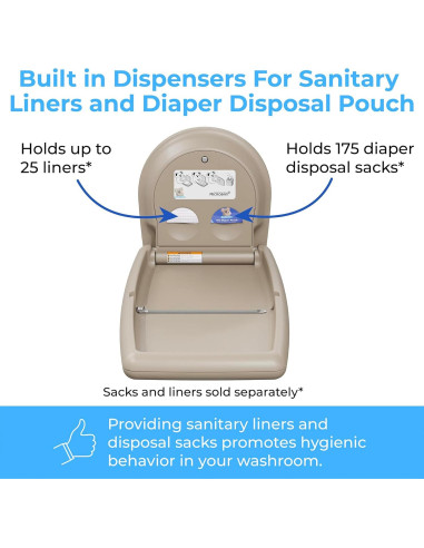 Estación de Cambio de Bebés Koala Kare KB301-00 Beige