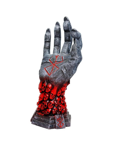 Collar Behelit Berserk Hand - Adorno de Resina Halloween 29cm