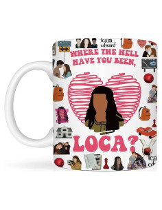 Taza de Cerámica LONGXIN Saga Crepúsculo 311 ml Antideslizante