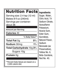 SodaStream Sabor Naranja 440ml - 2 Botellas 0.44L 2