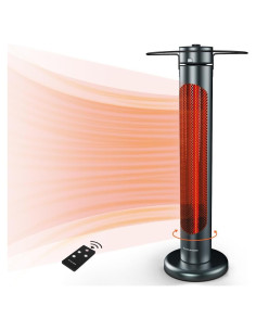 Calentador de Patio Eléctrico ThermoMate EIHF1500V 1500W Infrarrojo