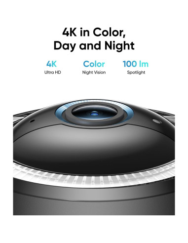 Cámara de Seguridad Eufy 4G LTE S330 4K Solar Inalámbrica
