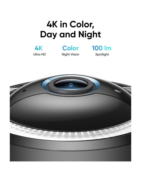 Cámara de Seguridad Eufy 4G LTE S330 4K Solar Inalámbrica