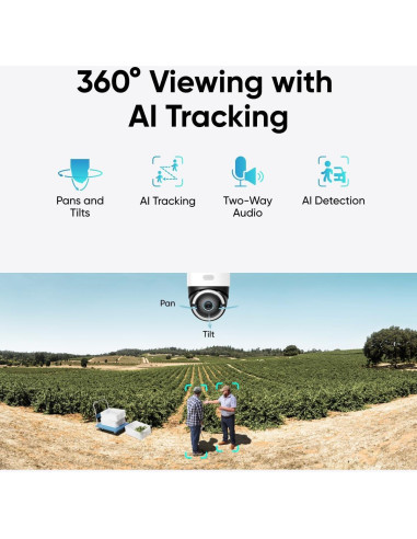 Cámara de Seguridad Eufy 4G LTE S330 4K Solar Inalámbrica