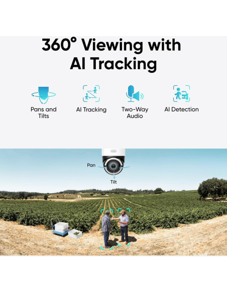 Cámara de Seguridad Eufy 4G LTE S330 4K Solar Inalámbrica