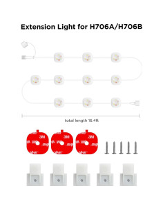 Govee Luz de Extensión 5m para Luces Exteriores H706A/H706B 2