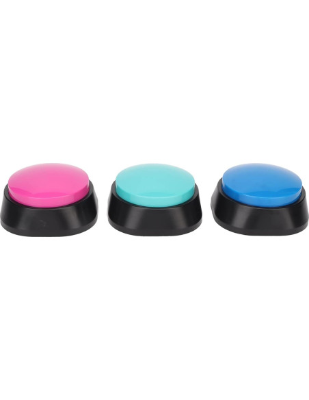 6 Botones de Grabación de Voz para Entrenamiento de Perros