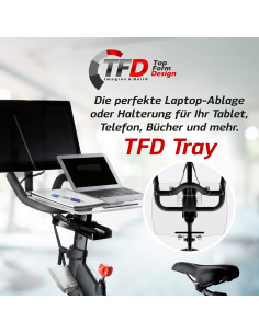 Bandeja Mejorada TFD para Bicicleta Peloton Original - Acrílico 2