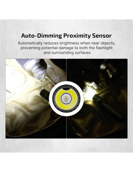 Linterna EDC OLIGHT Warrior Ultra 2500 Lúmenes Recargable