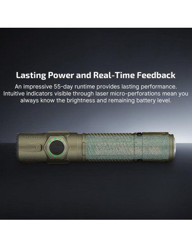 Linterna EDC OLIGHT Warrior Ultra 2500 Lúmenes Recargable