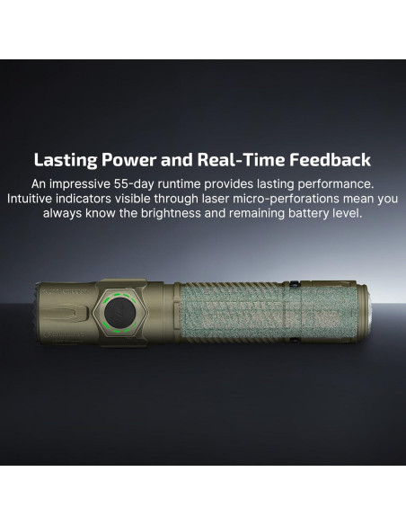 Linterna EDC OLIGHT Warrior Ultra 2500 Lúmenes Recargable