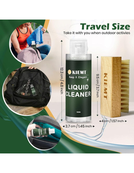 Limpiador de Zapatos KIEMT Multi-Superficie 190g - Ecológico Limpiador de Zapatos KIEMT Multi-Superficie 190g - Ecológico