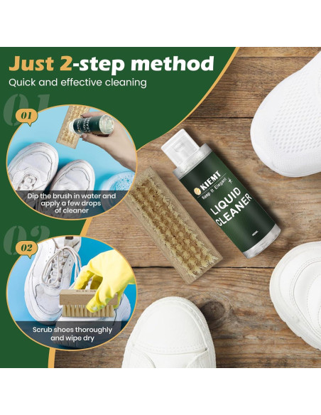 Limpiador de Zapatos KIEMT Multi-Superficie 190g - Ecológico Limpiador de Zapatos KIEMT Multi-Superficie 190g - Ecológico