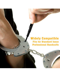 Llave de Esposas Universal JOTOVO de Bolsillo - Paquete de 2 2