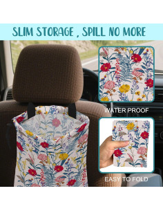 Bolsa de Basura para Auto KXWQTRDD Coloridas 34.8x27.9cm 2