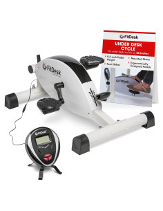 FitDesk Ciclo Bajo Escritorio Magnético 8 Niveles Resistencia
