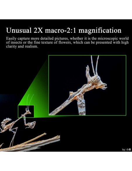 Lente Macro 60mm F2.8 2X 7artisans para Cámara Sony E