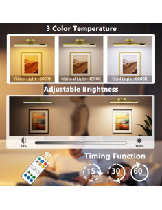 Luz de Imagen Inalámbrica Recargable Foshan con Sensor de Movimiento 2
