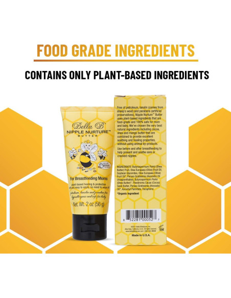 Paquete Bella B: Mantequilla Nutritiva y Toallitas para Pezones