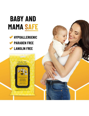 Paquete Bella B: Mantequilla Nutritiva y Toallitas para Pezones