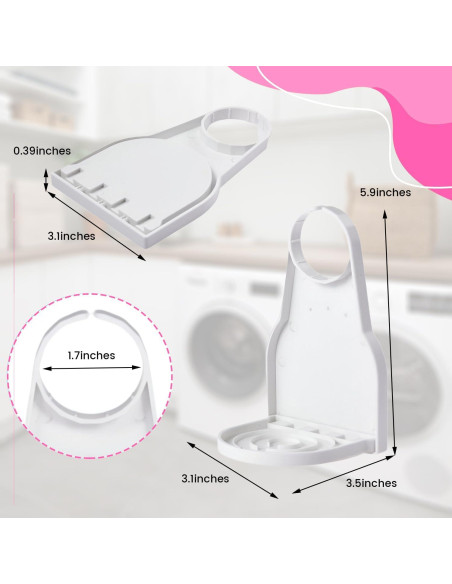 Soporte para Taza de Detergente Krisy 295 - 2 Pack, Antigoteo