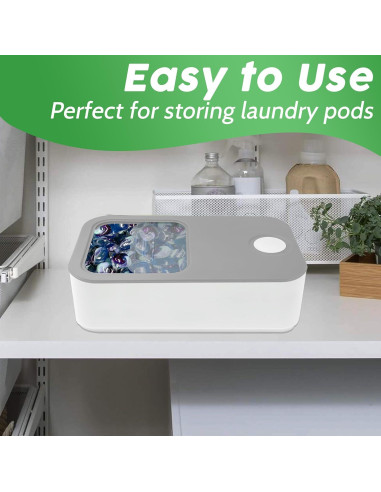 Contenedor Organizador de Cápsulas de Lavandería XPACK 5kg
