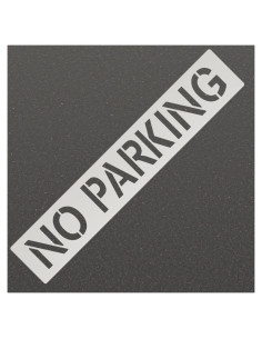 Plantilla No Estacionar 10" Marketing Holders - 39.37x228.6 cm