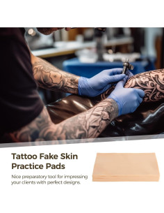 10 Almohadillas de Silicona para Tatuaje Tideme 30.48x20.32cm 2