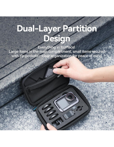 Estuche de Almacenamiento TELESIN para DJI Osmo Action 5/4/3