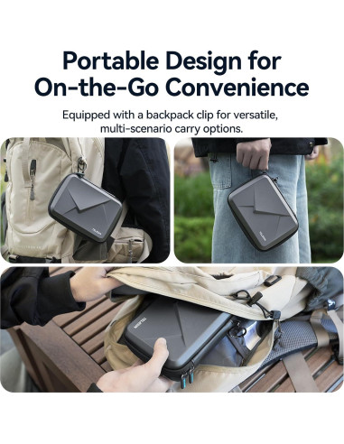 Estuche de Almacenamiento TELESIN para DJI Osmo Action 5/4/3