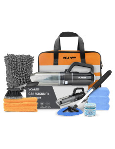 Kit de limpieza de automóviles VCANENERGY con aspiradora 10000Pa