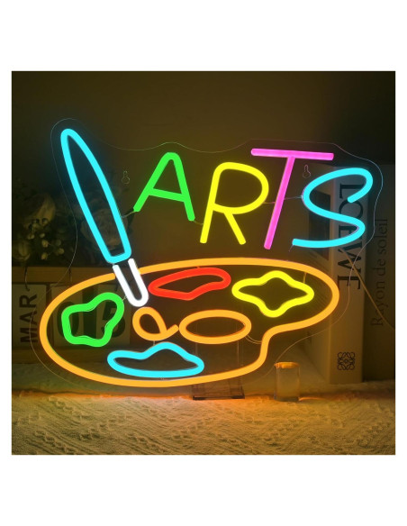 Luz de Neón LED VVYXX Tablero de Dibujo 35.6x20.3 cm Luz de Neón LED VVYXX Tablero de Dibujo 35.6x20.3 cm