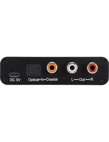 Convertidor de Audio Digital a Analógico Zunate 192KHz DAC