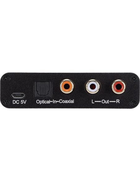 Convertidor de Audio Digital a Analógico Zunate 192KHz DAC