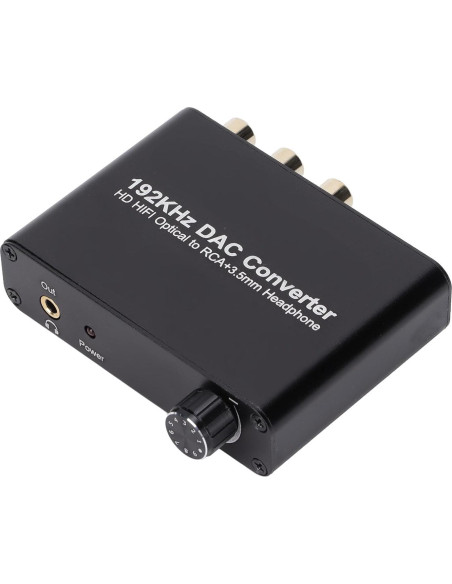 Convertidor de Audio Digital a Analógico Zunate 192KHz DAC