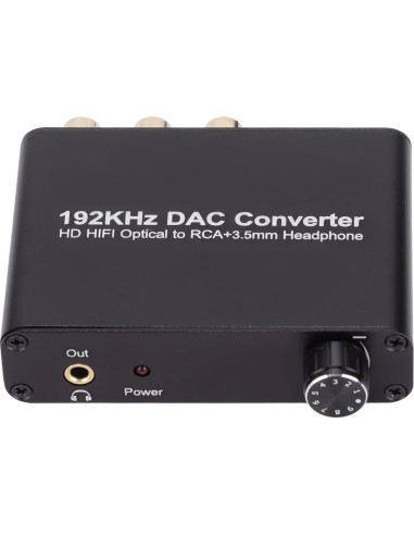 Convertidor de Audio Digital a Analógico Zunate 192KHz DAC