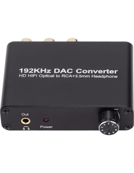 Convertidor de Audio Digital a Analógico Zunate 192KHz DAC