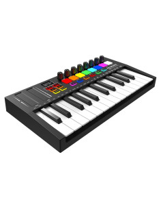 Controlador MIDI OYAYO 25 Teclas USB con Pads Retroiluminados