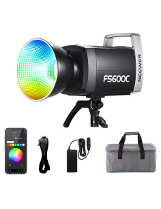 Luz de Video LED RGB NEEWER FS600C 600W 2500-7500K Control DMX