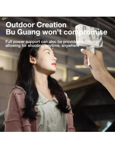 Luz de Video LED Portátil JatureClets 25W RGB 8000 Lúmenes 2