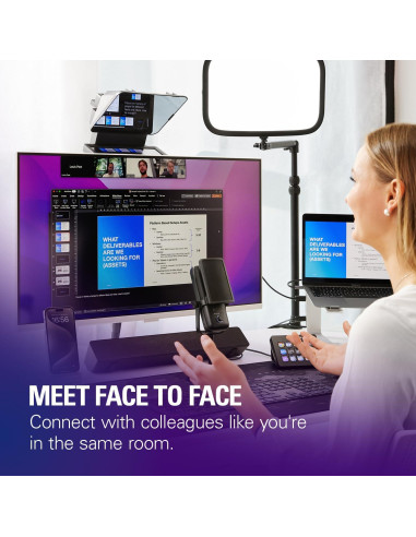 Elgato Teleprompter Premium con Soporte Giratorio Ajustable