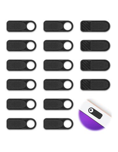 Cubierta de Webcam MBAIYO, 16 Piezas, Protección Privacidad
