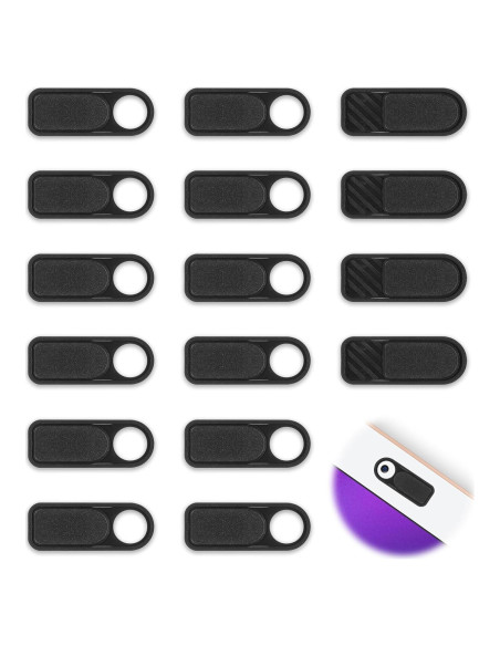 Cubierta de Webcam MBAIYO, 16 Piezas, Protección Privacidad